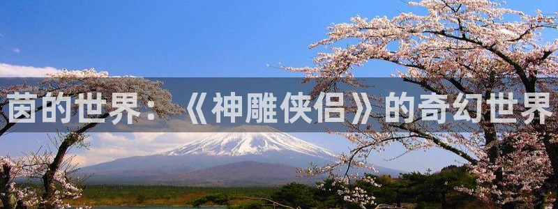 长征娱乐注册账号：茵的世界：《神雕侠侣》的奇幻世界