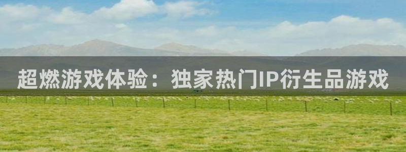 长征娱乐官方登录网址：超燃游戏体验：独家热门IP衍生品游戏